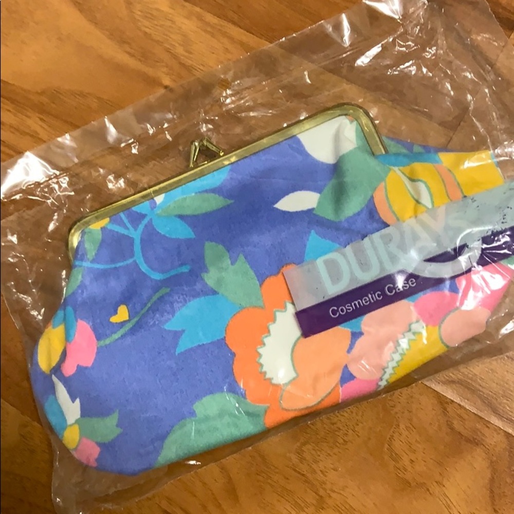 Rare Vintage Duray Cosmetic Bag *Still in Package*